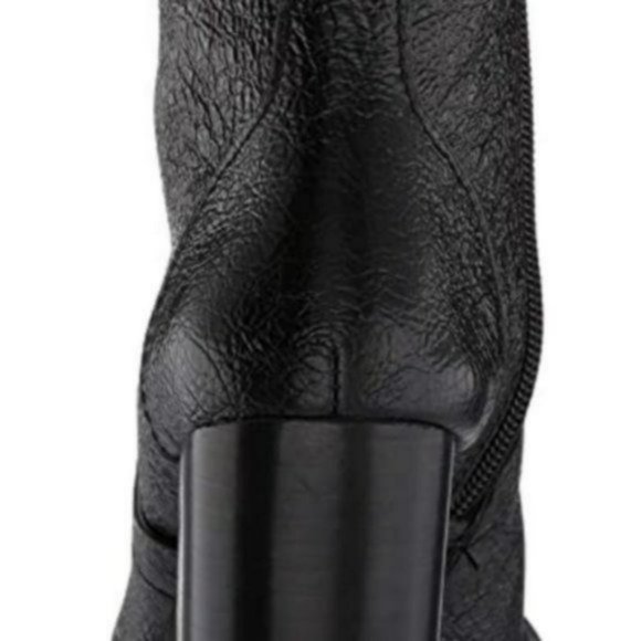 Vince Camuto Ermania Leather Platform Lace-up Bootie -7.5 - Picture 6 of 13